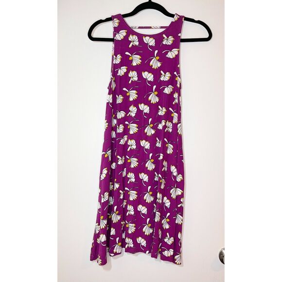 Ava Sky Dress Alexis In Sangria Fan Flair Size Medium - Picture 1 of 10